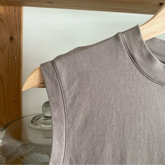 MM Lafleur Pebble Brown Sleeveless Lou Midi Dress XS - Picture 8 of 15